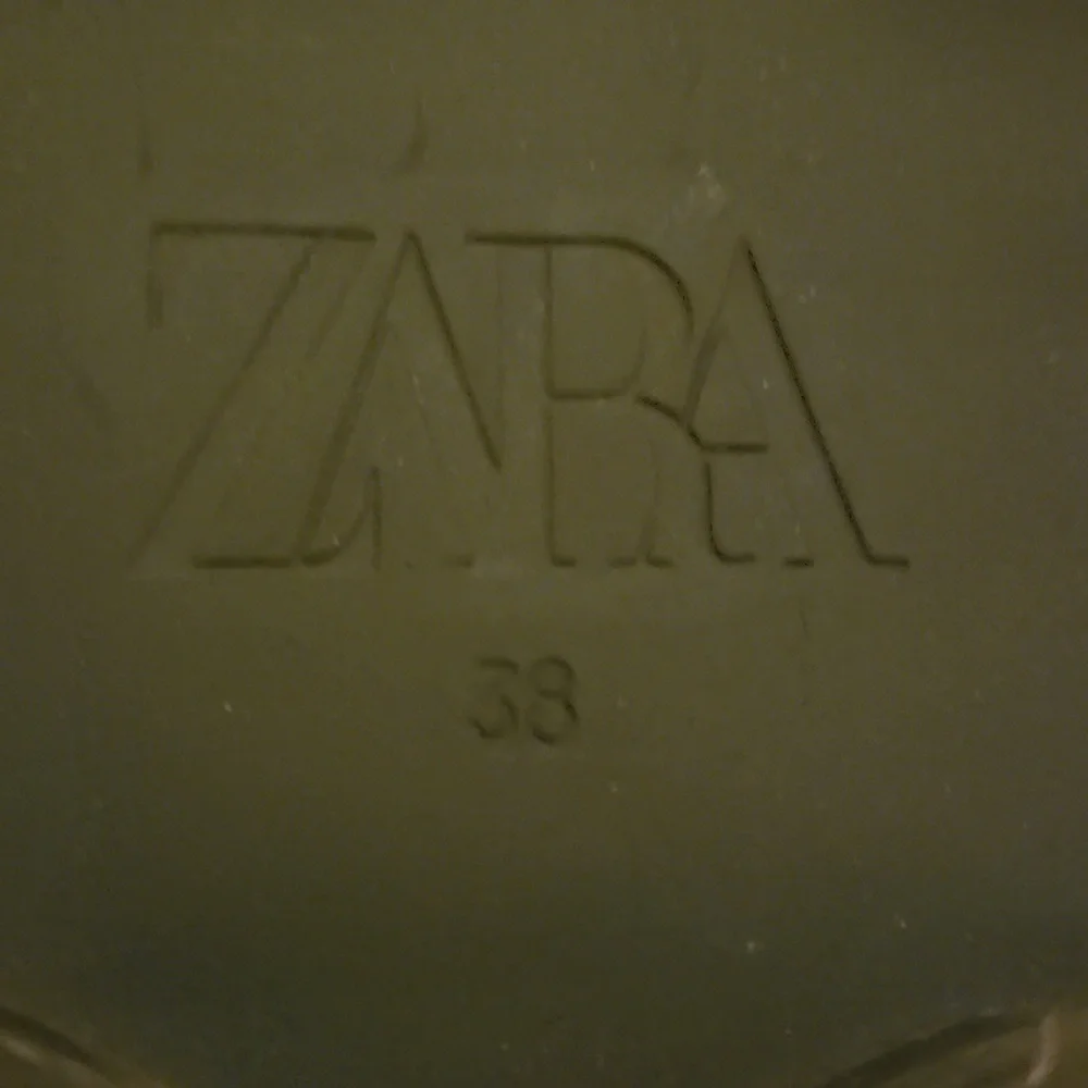 Zara Black Faux Leather Over The Knee Lug Boots - Picture 5 of 5